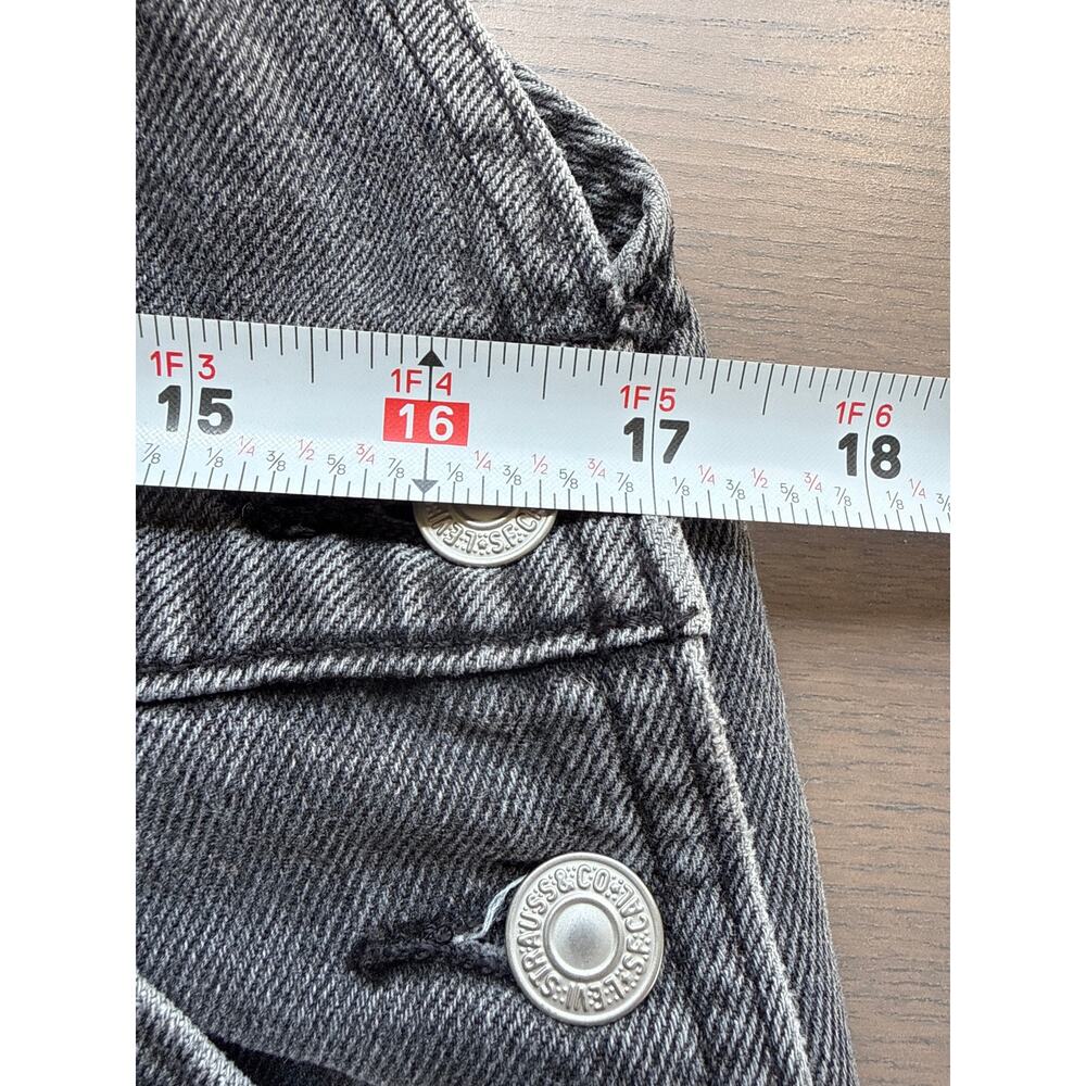 Levi's Carpenter Overalls in Washed Black Size Small - Picture 2 of 9
